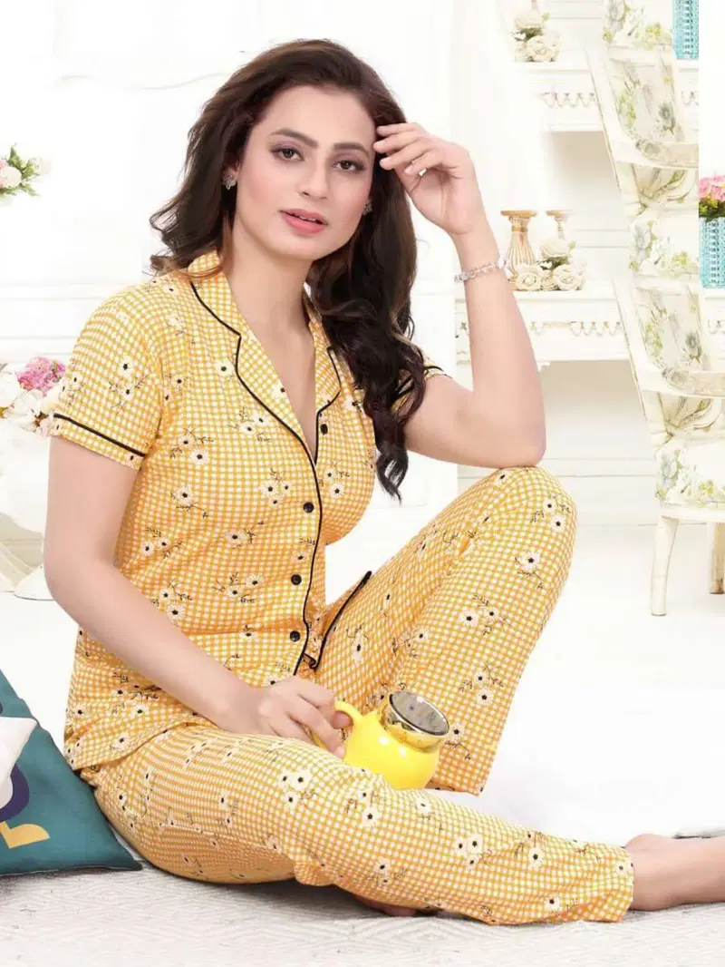 Vogue 136 Hosiery Latest Fancy Night Suits Collection